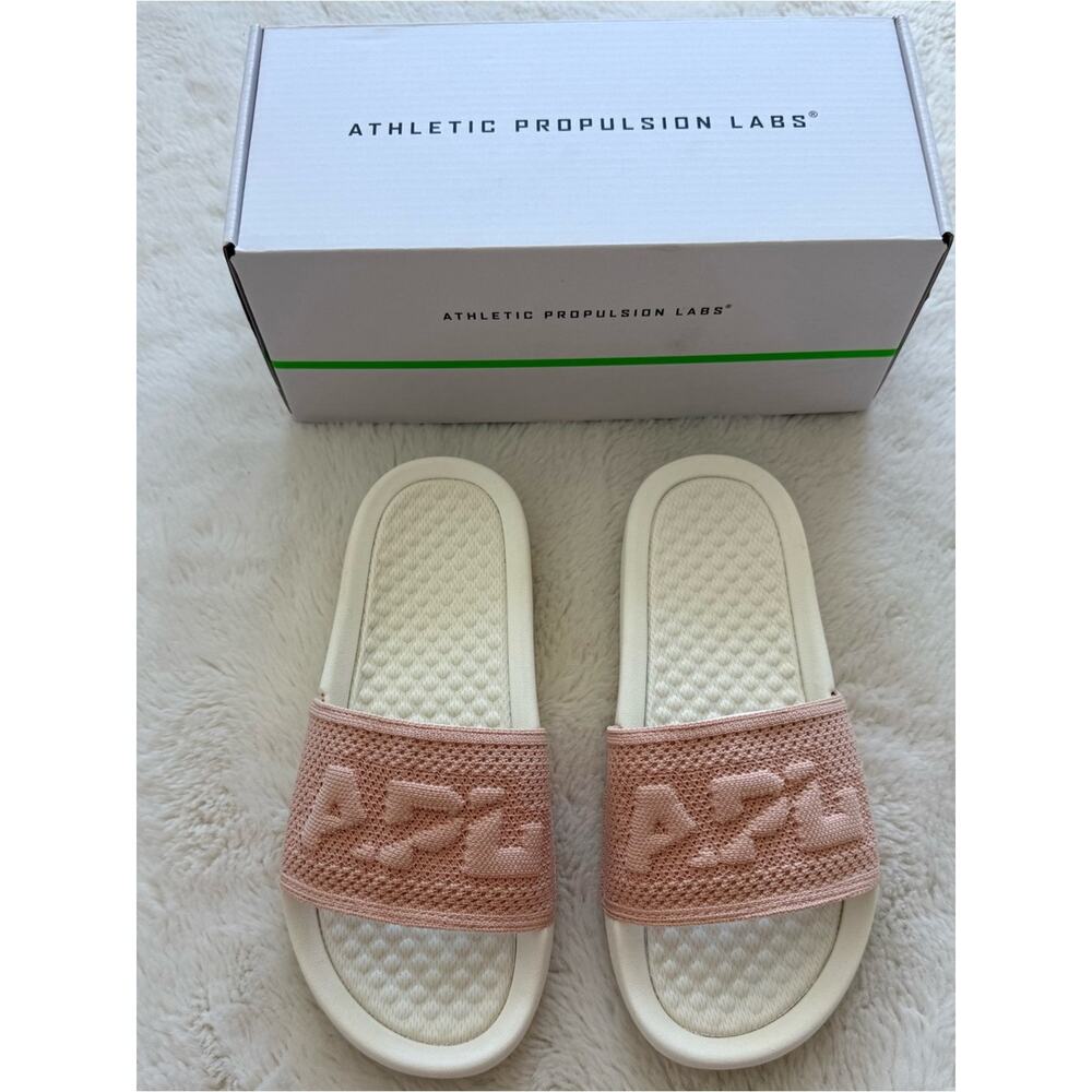 NEW!!! Athletic Propulsion Labs women slides size 6 US